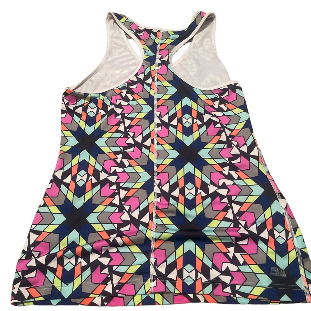 Fila Sport Athletic Multi Color Racerback Tank Top Women’s